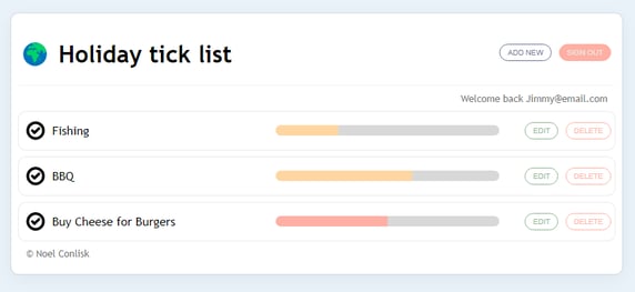 ToDo App Screenshot